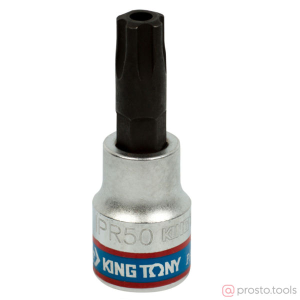 Изображение Головка торц. 3/8" IPR50 TORX PLUS L= 50мм 5-ти лучевой (KING TONY)