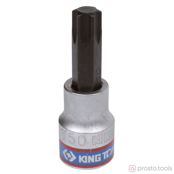 Изображение Головка торц. 3/8" T50 TORX L= 50мм (KING TONY)