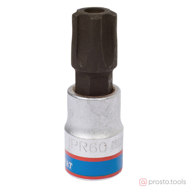 Изображение Головка торц. 3/8" IPR60 TORX PLUS L= 50мм 5-ти лучевой (KING TONY)