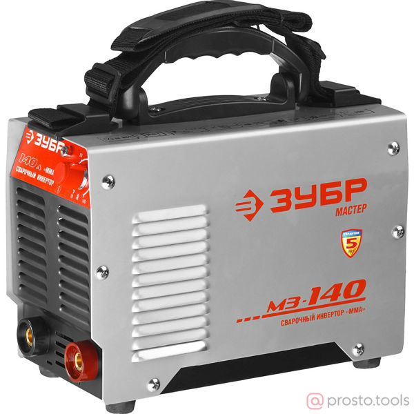 Изображение Инвертор сварочный ЗАС-М3-140, М3, 140А, MMA, IGBT, ПВ-35% //ЗУБР