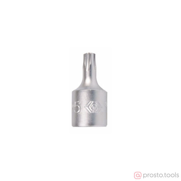 Изображение Головка торц. 1/4" T15 TORX L= 25мм (KING TONY)