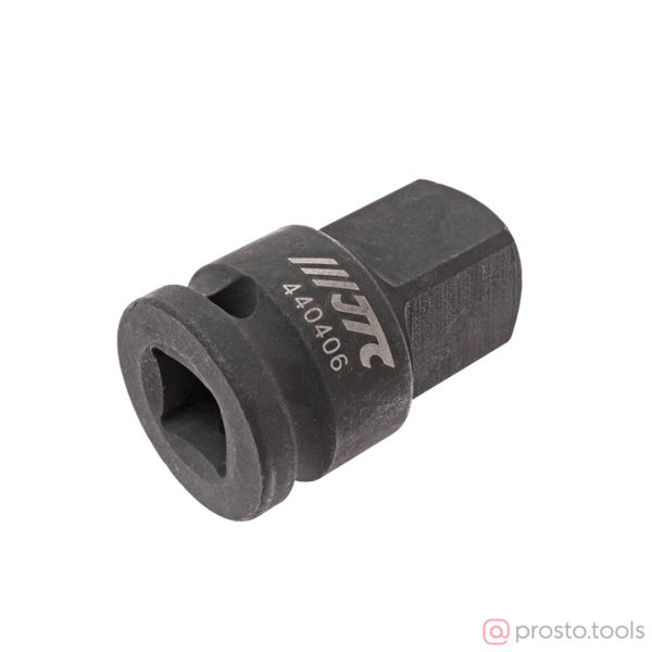 Изображение Переходник ударный F1/2" x M3/4" L=48мм d=30мм //JTC
