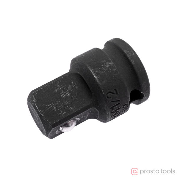 Изображение Переходник ударный F3/8" x M1/2" L=32мм d=22мм //JTC