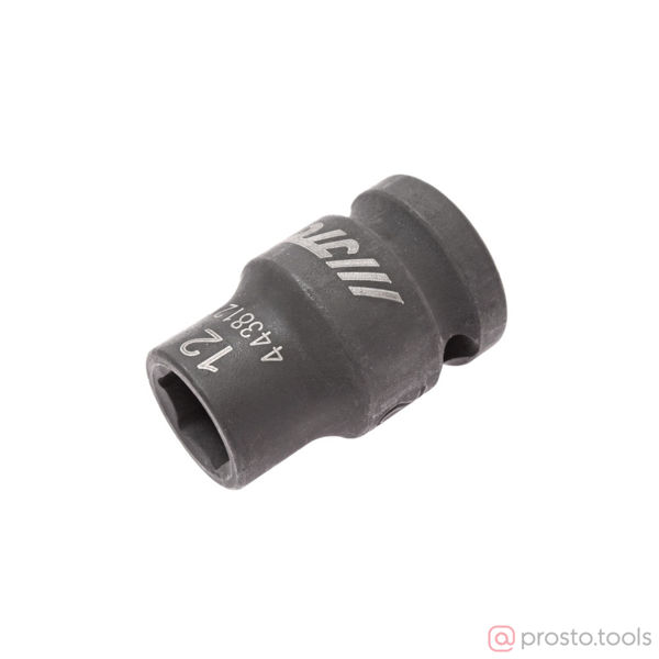 Изображение Головка ударная 1/2" 12мм 6-гран. длина 38мм //JTC