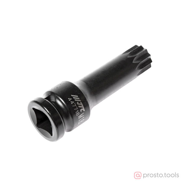 Изображение Головка ударная со вставкой SPLINE 1/2" M18 длина 78мм //JTC