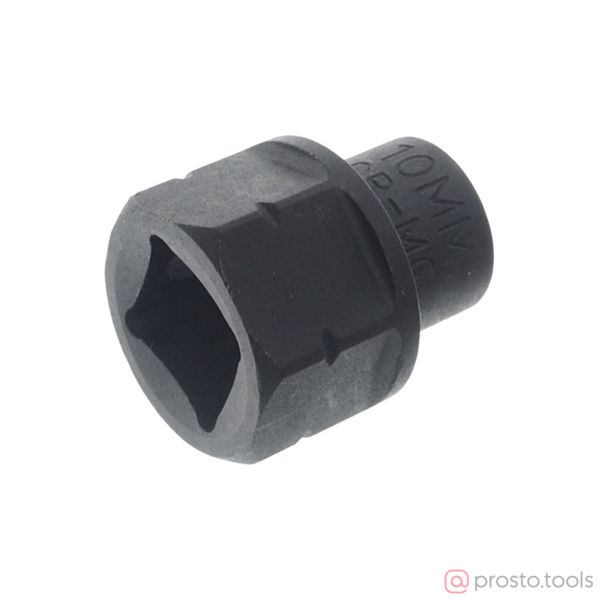 Изображение Головка ударная 1/2" 10мм 6-гран. длина 28мм //JTC