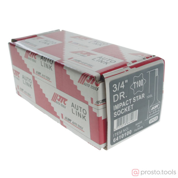Изображение Головка ударная со вставкой TORX 3/4" T100 //JTC