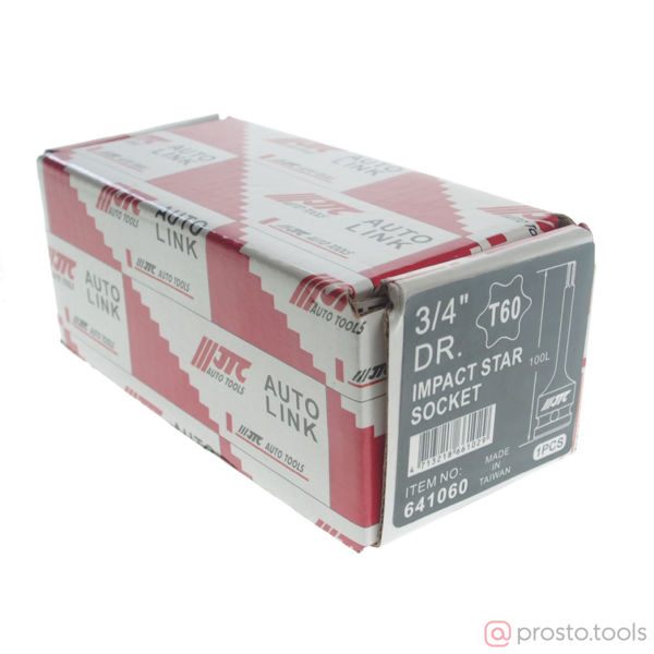 Изображение Головка ударная со вставкой TORX 3/4" T60 //JTC