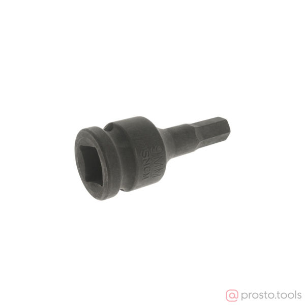 Изображение Головка ударная со вставкой HEX 1/2" H9 диаметр 25 длина 60мм //JTC