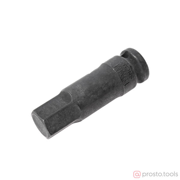 Изображение Головка ударная со вставкой HEX 1/2" H12 длина 78мм //JTC