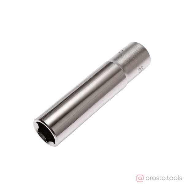Изображение Головка торц. 1/4" 8мм 6-гран. глубокая длина 50мм //JTC
