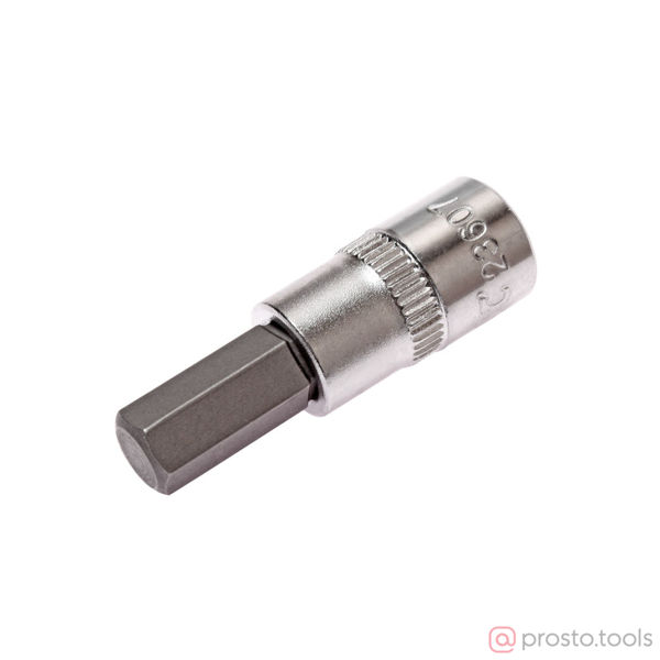 Изображение Головка со вставкой HEX 1/4" H7 длина 37мм //JTC