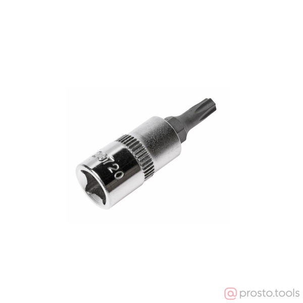 Изображение Головка со вставкой TORX 1/4" T20 длина 37мм //JTC
