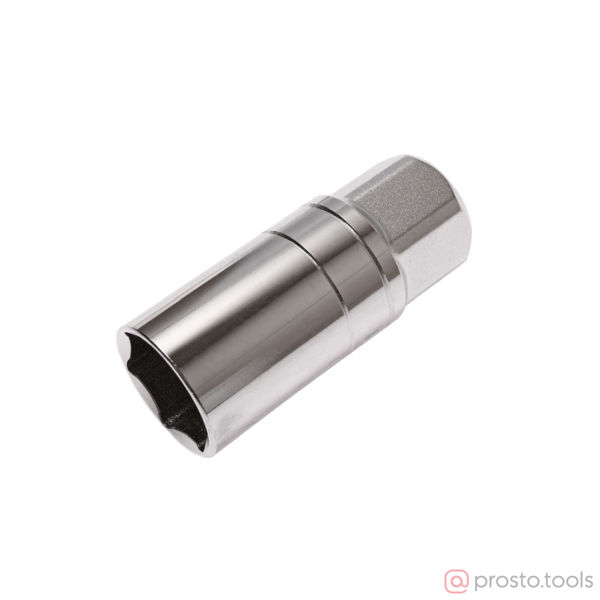 Изображение Головка свечная 1/2" 21мм с резиновым фиксатором 6-гранная //JTC