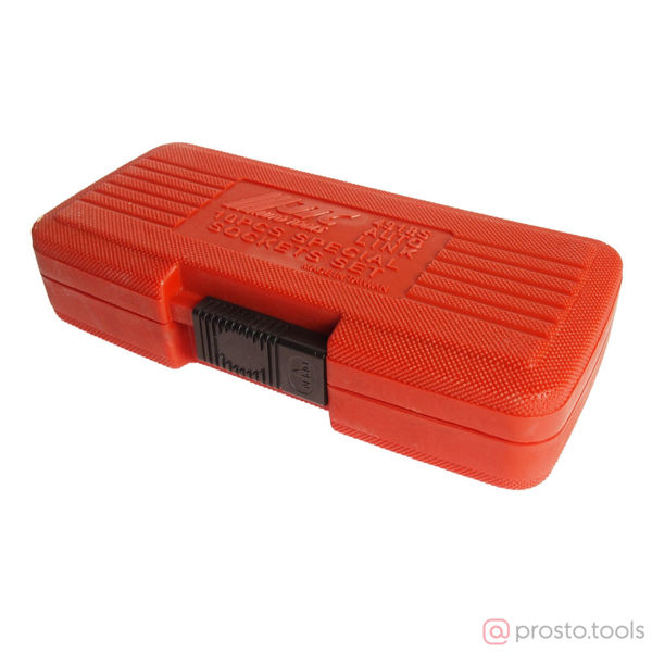 Изображение Набор головок специальных 1/2", 3/8" 5-гранных и RIBE (в кейсе) 10 предметов JTC /1
