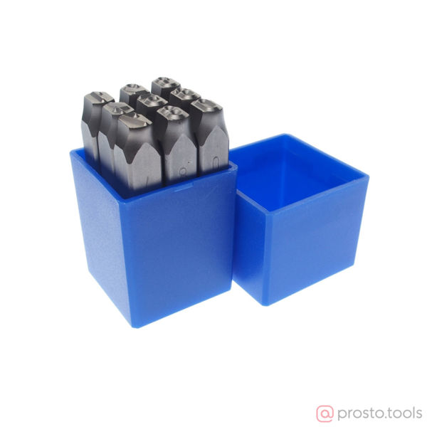 Изображение Клейма цифровые 8мм (HRC 60+-2° DIN 1451) JTC /1