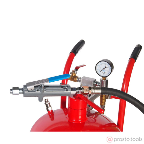 Изображение Пескоструйный аппарат, шланг 1/2",макс. давл. 250PSI, объем 38л. JTC /1
