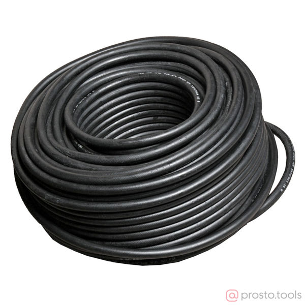 Изображение Шланг пневмат. 3/8" 100м резиновый (300 PSI), внутр. диаметр 3/8" //JTC