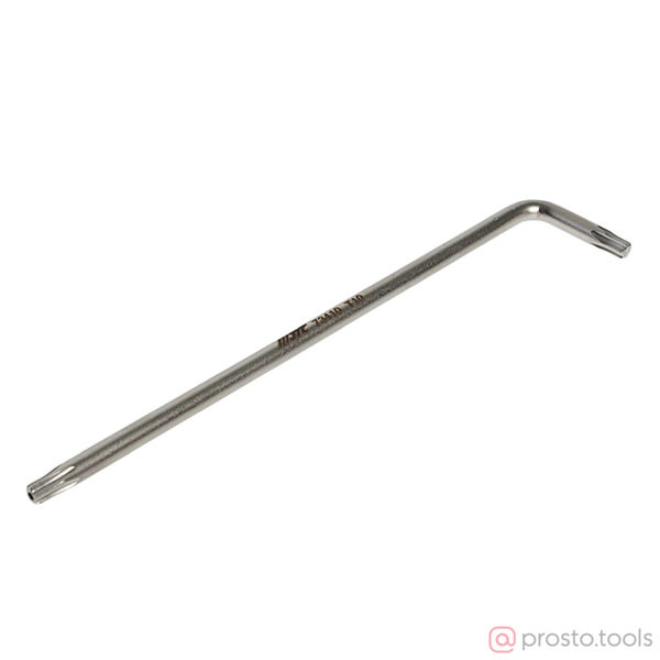 Изображение Ключ TORX Г-образный удлиненный T10H, длина 90мм JTC