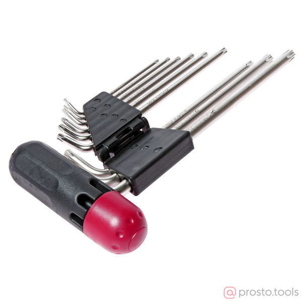 Изображение Набор ключей TORX с отверстием T10H-T50H 9пр. JTC /1/6/24