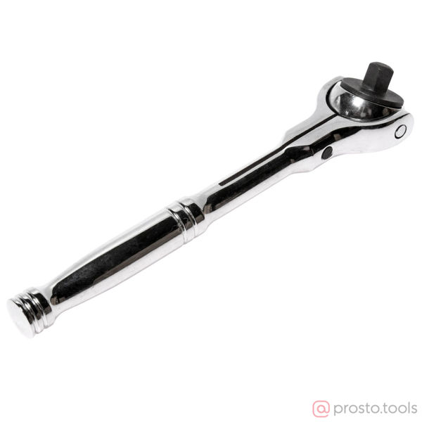 Изображение Трещотка 1/4" 72-зубцовая с поворотной головкой, с металлической рукояткой, длина 146мм JTC /1