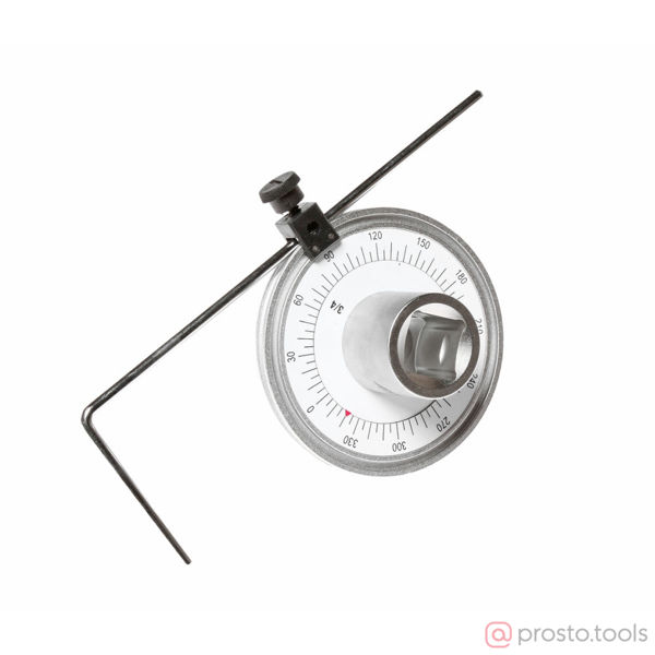 Изображение Шкала доворотная 3/4" 360град, цена деления 5град, интервал 30град, длина 100мм JTC /1