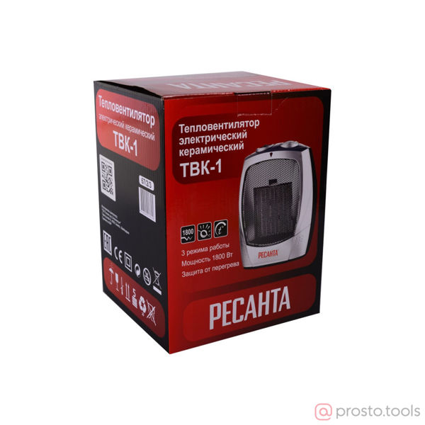 Изображение Тепловентилятор ТВК-1 //РЕСАНТА