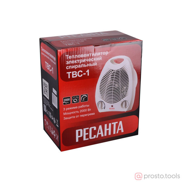 Изображение Тепловентилятор ТВС-1 (2 кВт) //РЕСАНТА