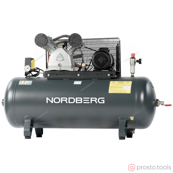 Изображение Компрессор ременной NCP300/690 380В, ресив. 300л, 690л/мин //NORDBERG