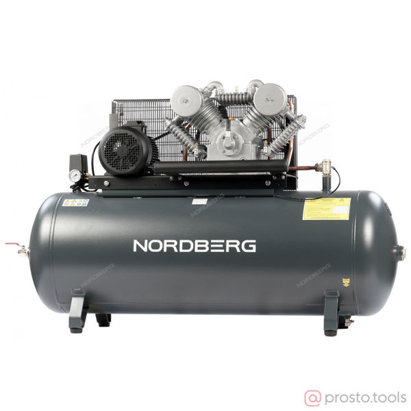 Изображение Компрессор ременной NCP500/1000-16 380В, ресив. 500л, 1000л/мин //NORDBERG