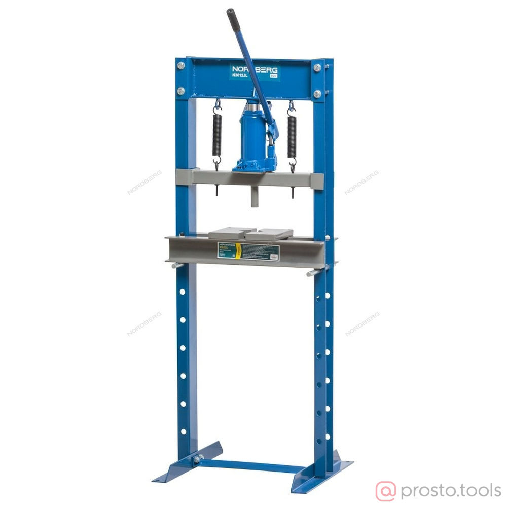 Prosto.Tools. Пресс гидравлический напольный 12т. N3612 //NORDBERG