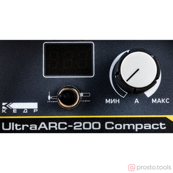 Изображение Инвертор сварочный UltraARC-200 Compact (220В, 10-200А) //КЕДР