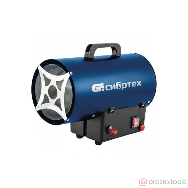 Изображение Пушка тепловая газовая 10 кВт СТГ-10, 300 м3/ч, пропан-бутан //СИБРТЕХ