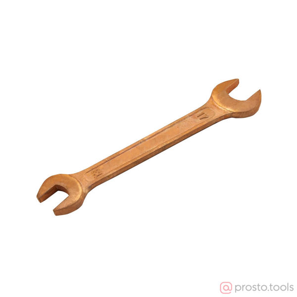 Изображение Ключ гаечный (рожковый) двусторонний 14x15 омедн. SIT*