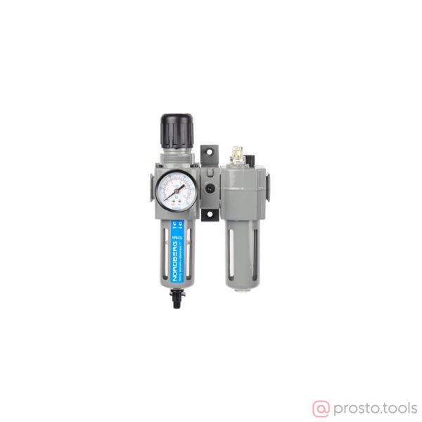 Изображение Фильтр воздушный с редуктором и лубрикатором PRO, 1/2" NP8434