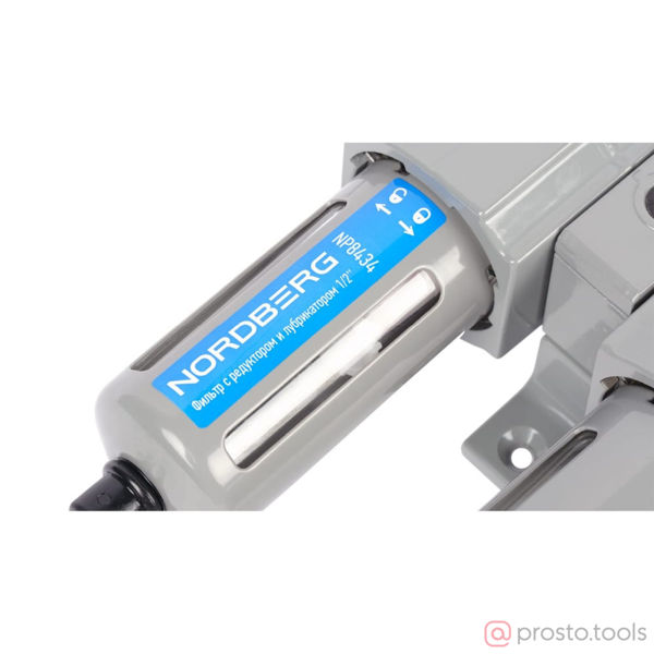 Изображение Фильтр воздушный с редуктором и лубрикатором PRO, 1/2" NP8434