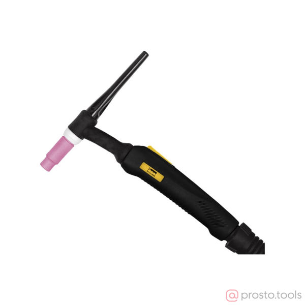 Изображение Горелка аргоновая TIG-26 PRIME (1 кнопка, для UltraTIG, кабель/газ G3/8, 2-pin мал.) 4,0м //КЕДР