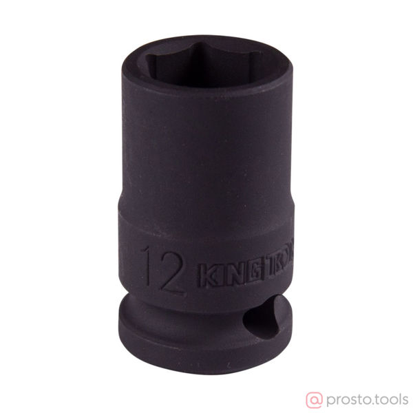Изображение Головка ударная 3/8" 12мм 6-гран. //KING TONY