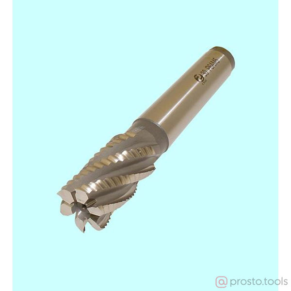 Изображение Фреза концевая к/х 36х53х178 z=6 с Р6АМ5 DIN845 обдирочная со стружколомом //CNIC