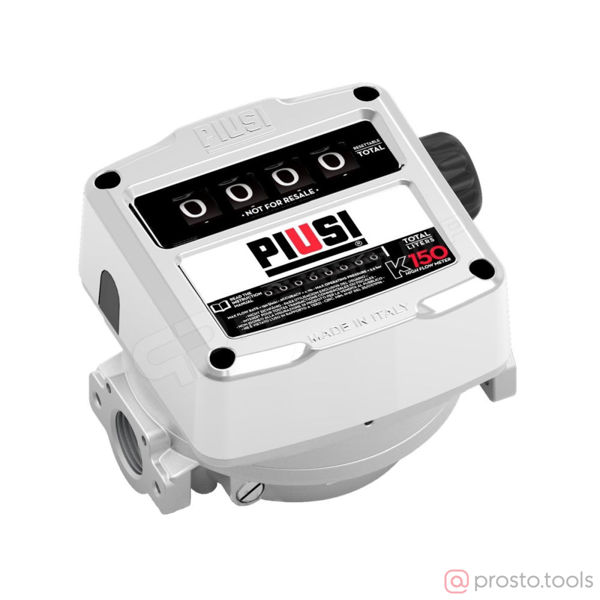 Изображение K150 ver. D - 4-х разрядный механический счетчик для дизельного топлива, 25-150 л/мин, шт //PIUSI
