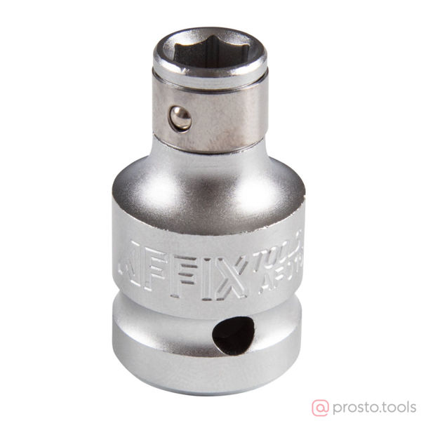Изображение Переходник F1/2" x F5/16"HEX для вставок (бит) //AFFIX