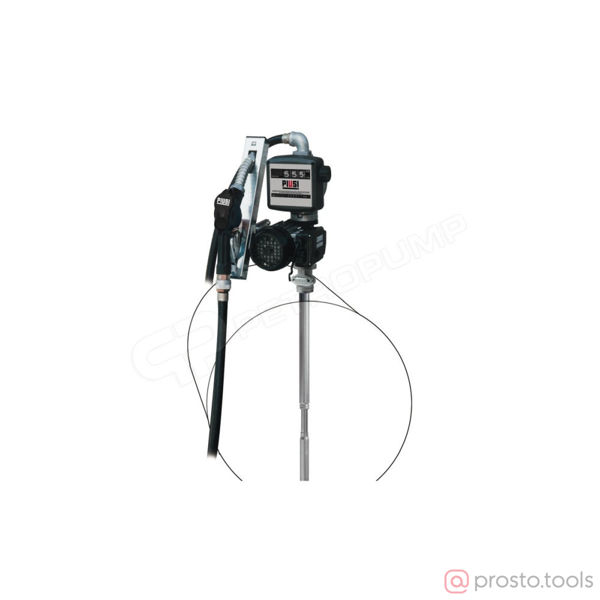 Изображение Drum BI-Pump 24V K33 - Бочковой комплект для ДТ (мех. счетч., мех. пист.), 80 л/мин, шт //PIUSI