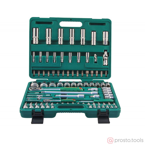 Изображение Набор головок 1/4"&1/2" 4-32 мм 6 гр. 94 пред. S04H52494S //JONNESWAY