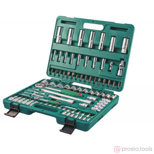 Изображение Набор головок 1/4"&1/2" 4-32 мм 6 гр. 94 пред. S04H52494S //JONNESWAY