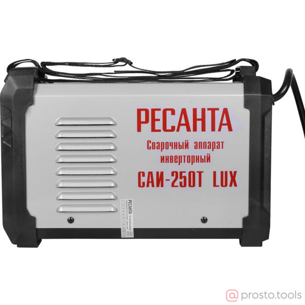 Изображение Инвертор сварочный САИ 250Т LUX Ресанта (220В 10-250А ПВ70%, 9,5кВт) //РЕСАНТА