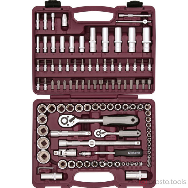 Изображение Набор инструмента 108 пр. 1/4", 1/2" UTS0108 //THORVIK