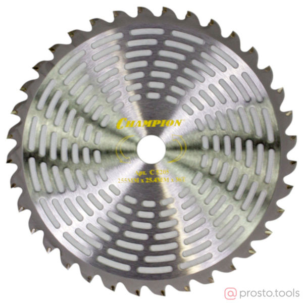 Изображение Нож с зубцами из твердого сплава Super Light 36/255/25,4 (SRM-330ES/SRM-350ES,4605)
