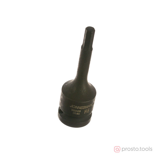 Изображение Головка ударная 1/2" H6 HEX L=78мм S05A4H6 //JONNESWAY