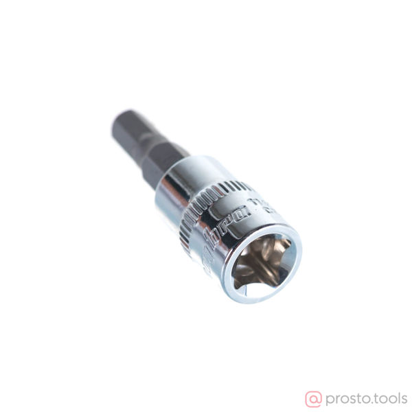 Изображение Головка торц. со вставкой 1/4" HEX 5мм 114205 //OMBRA