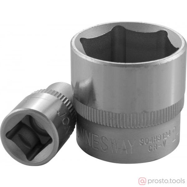 Изображение Головка торц. 3/8" 24мм 6-гран. S04H3124 //JONNESWAY